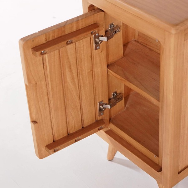 Meuble lave mains en bois massif - Pragati