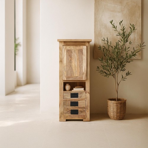 Meuble de rangement bois et métal - Paris