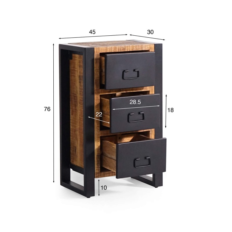 Commode industrielle - Kansas