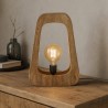 Lampe de table en bois de manguier massif - Noxios