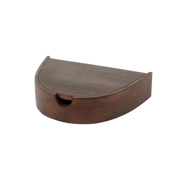 Table de chevet suspendue en bois massif d'acacia (lot de 2) - Nocte