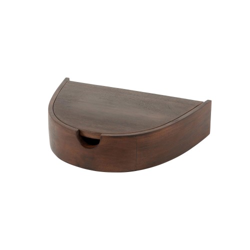 Table de chevet suspendue en bois massif d'acacia (lot de 2) - Nocte