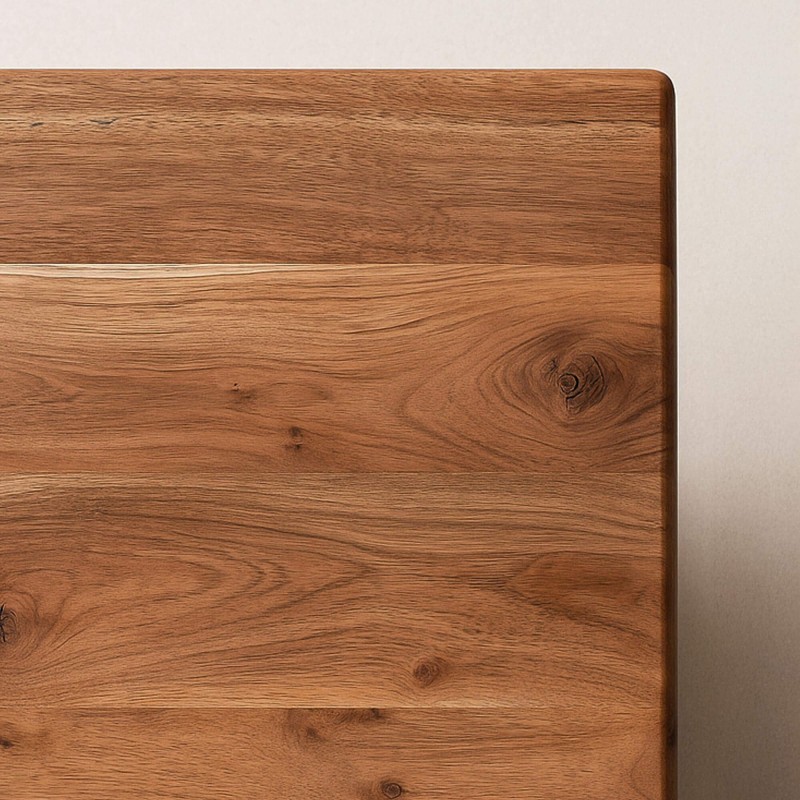 Table de chevet suspendue en bois massif d'acacia - Shelve