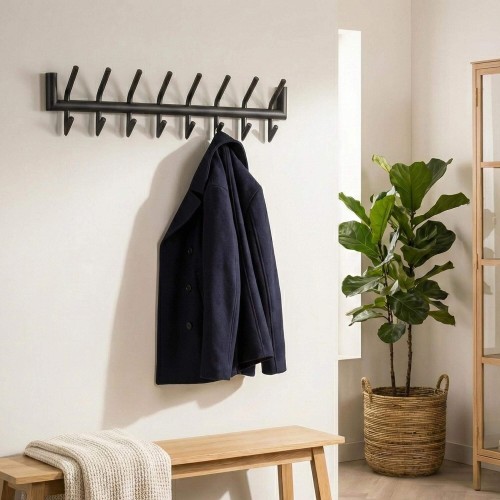 Porte manteaux mural en métal style industriel - Nord
