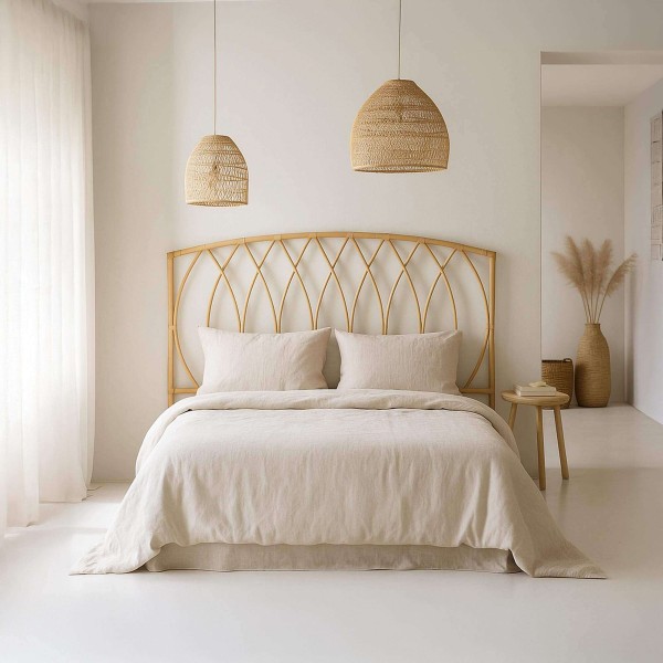 Tête de lit 160 cm en osier (rotin) - Artis