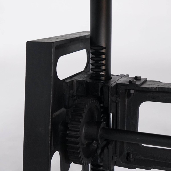 Table de salle à manger industrielle réhaussable 200 cm