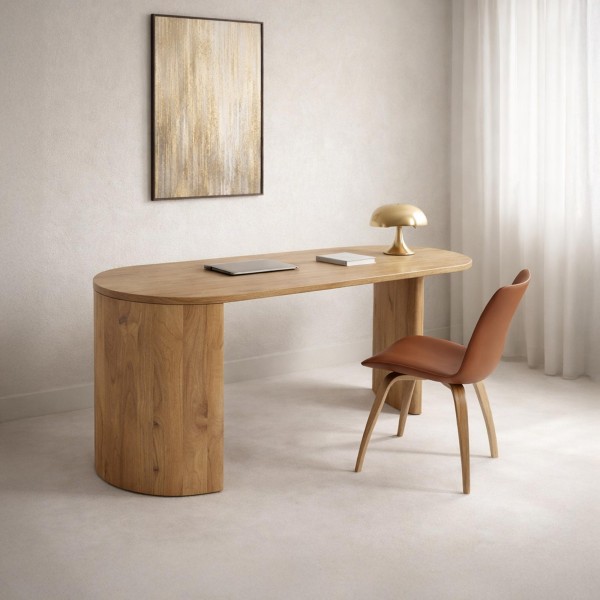 Bureau en bois massif - Timea