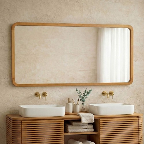 Grand miroir rectangulaire...