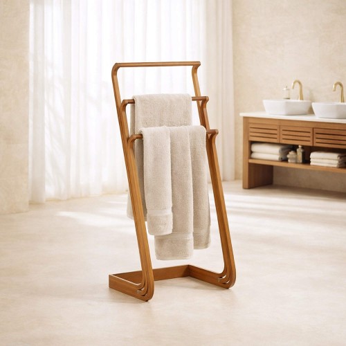 Porte serviettes en bois...