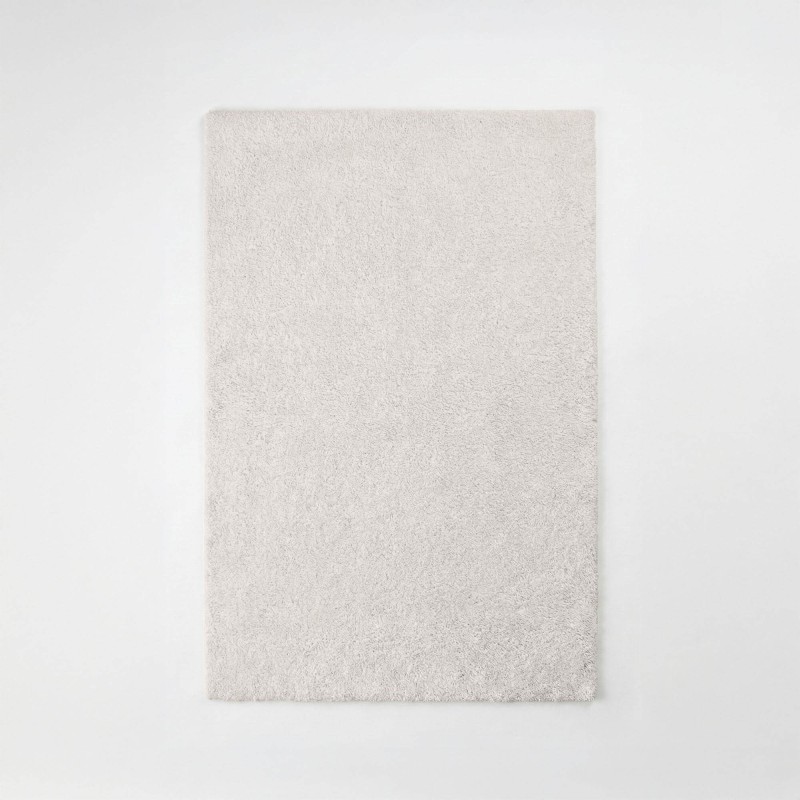 Tapis en laine 140x200 cm, blanc - Handa