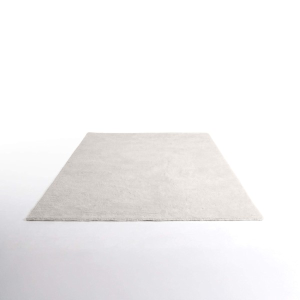 Tapis en laine 140x200 cm, blanc - Handa