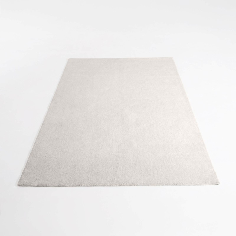 Tapis en laine 160x230 cm, blanc - Handa