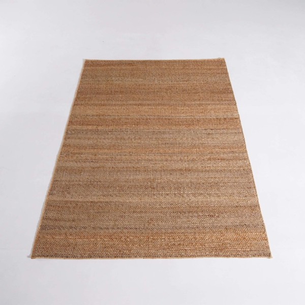 Tapis en jute 140x200 cm, blanc beige - Noa