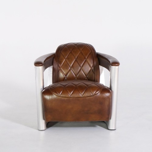 Fauteuil aviateur en cuir