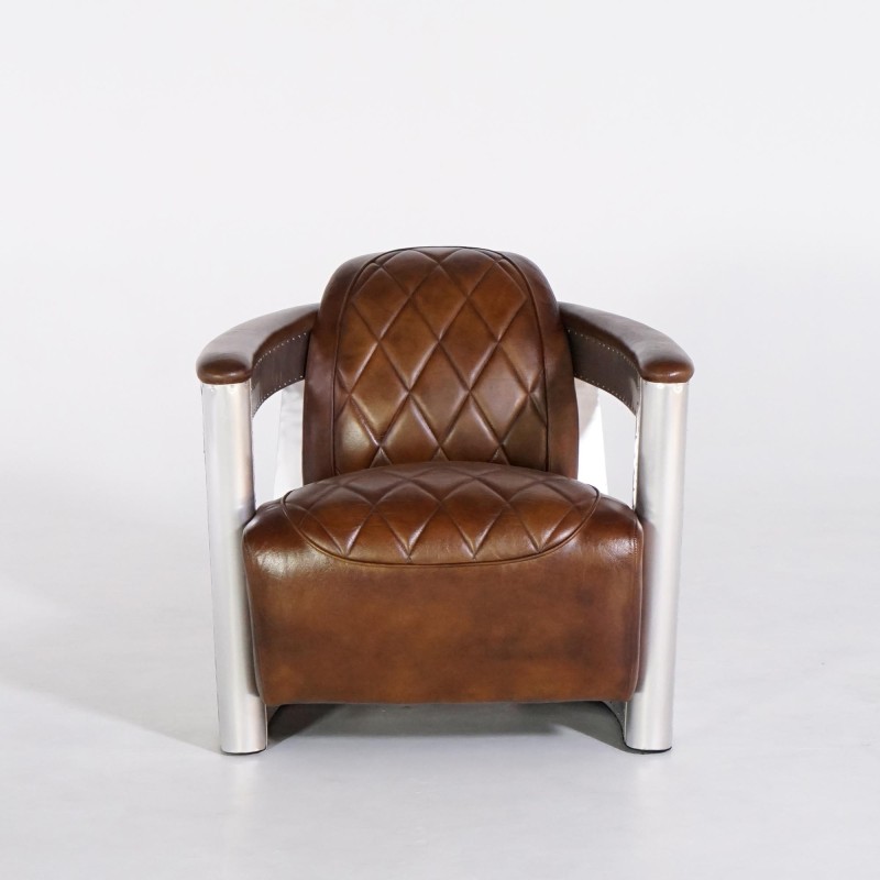Fauteuil aviateur en cuir