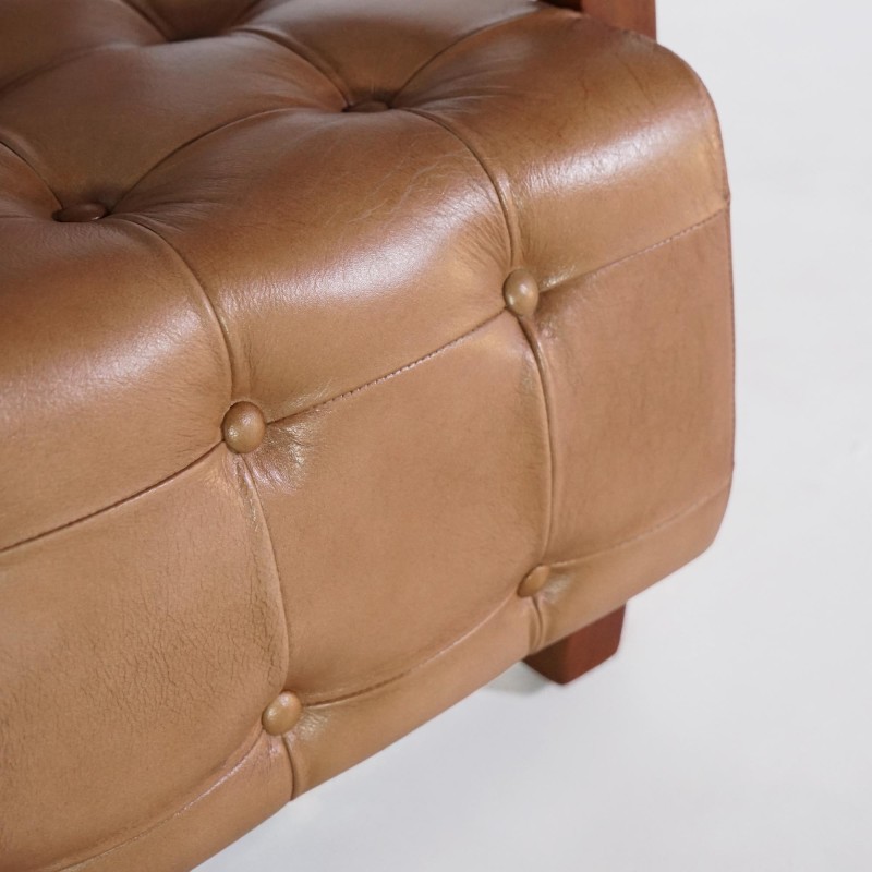 Fauteuil en cuir véritable - Baxter