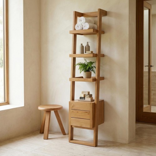 Colonne en teck massif - Nandini