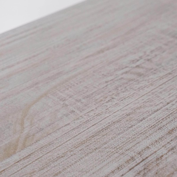 Console d'entrée en bois massif blanc - Sea side