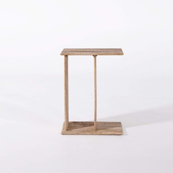 Bout de canapé en bois massif - Luno