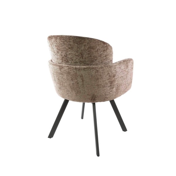 Fauteuil pivotant confortable pour salle à manger - Navi