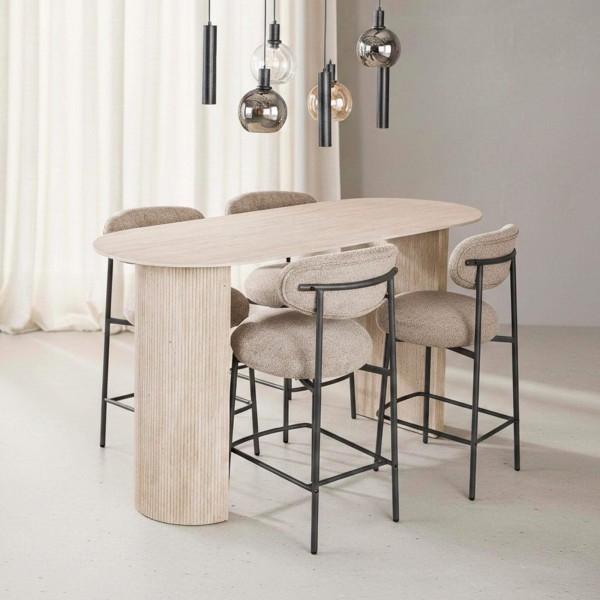 Chaise haute de cuisine pour ilôt central - Kai