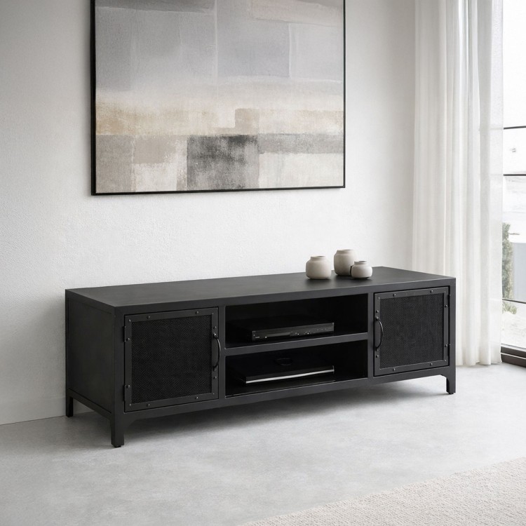 Meuble TV métal - Chicago