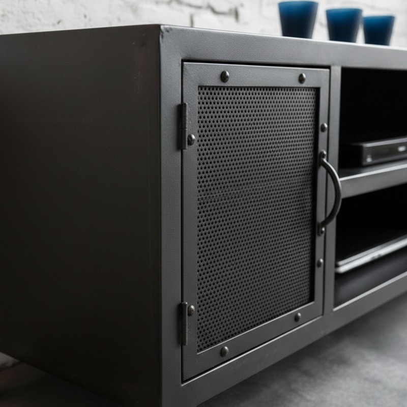 Meuble TV métal - Chicago