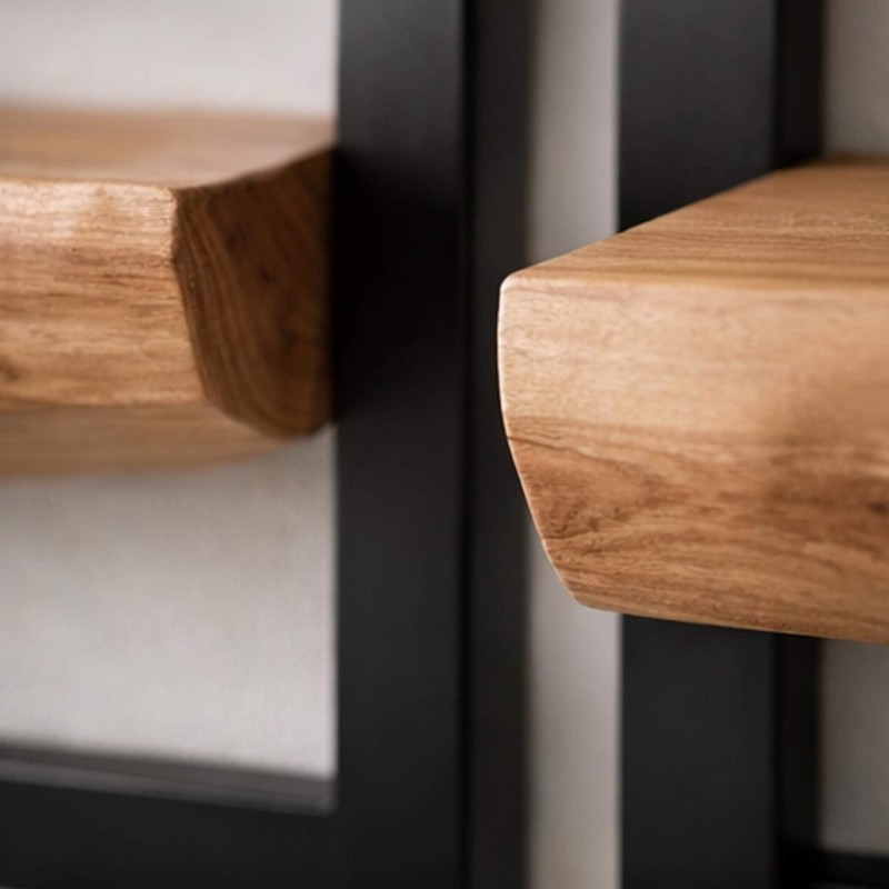 Etagère industrielle bois et métal (lot de 5) - Frame