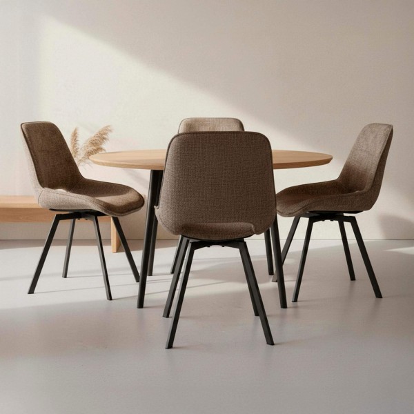 Fauteuil pivotant design pour salle à manger - Dune