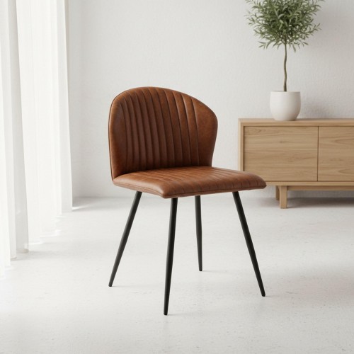 Chaise en cuir Madison
