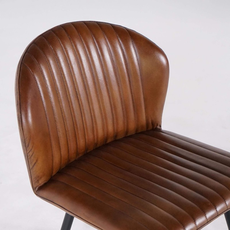 Chaise en cuir Madison