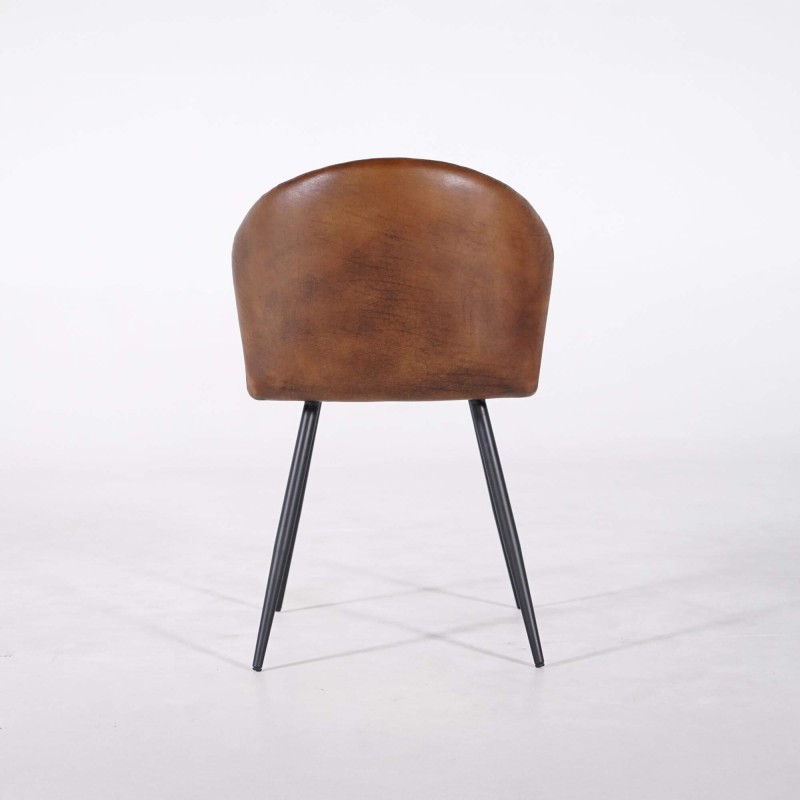 Chaise en cuir Madison