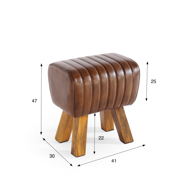 Cheval d’arçon cuir - You