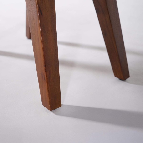 Tabouret d’appoint en cuir - Plaza