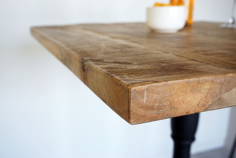 Table restaurant haute bistrot carrée 70 cm