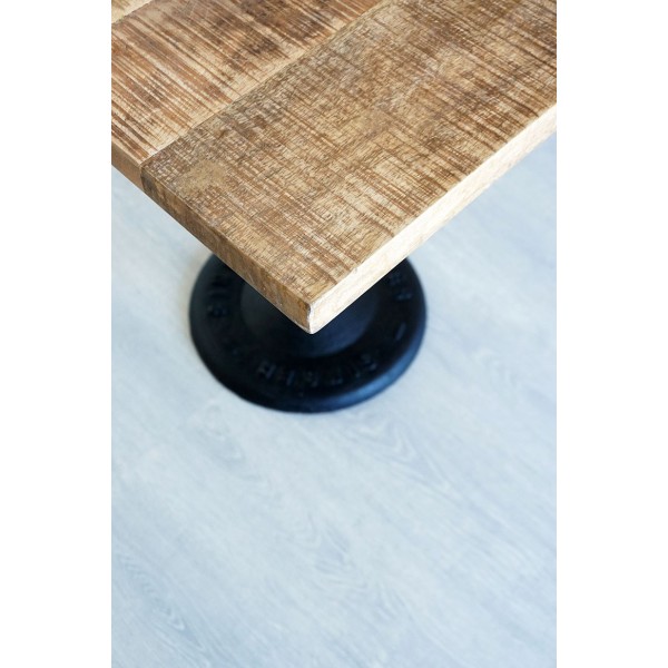 Table restaurant bistrot carrée 70 cm