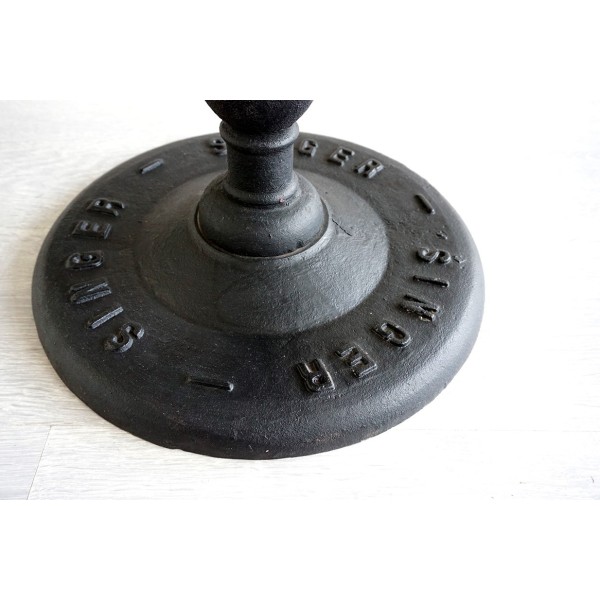 Table restaurant ronde industrielle bistrot 60 cm