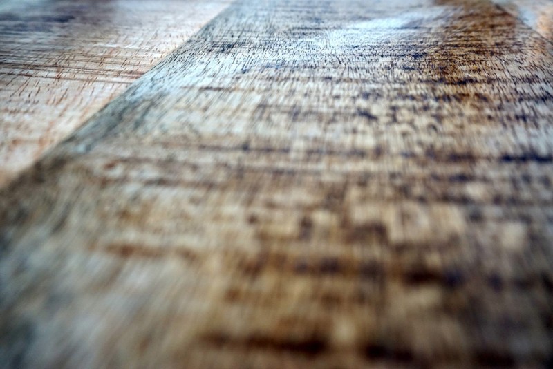 Table restaurant ronde industrielle bistrot 60 cm