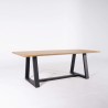 Table en bois massif 220 cm - Aurea