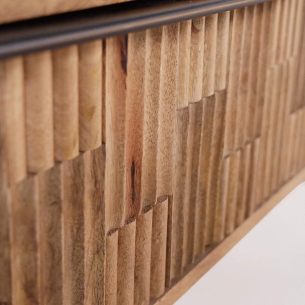 Table basse en bois de manguier massif - Uma