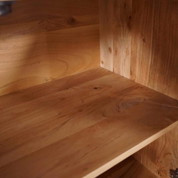 Buffet bois massif industriel 100 cm - Liverpool