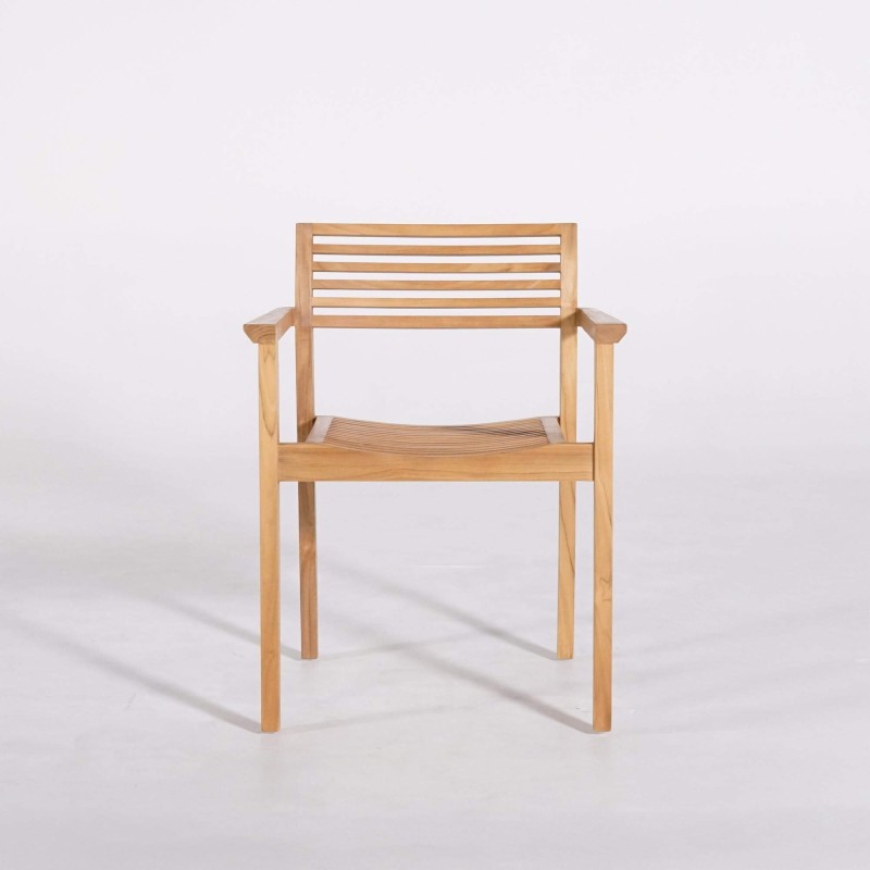 Chaise de jardin en bois de teck - Naito