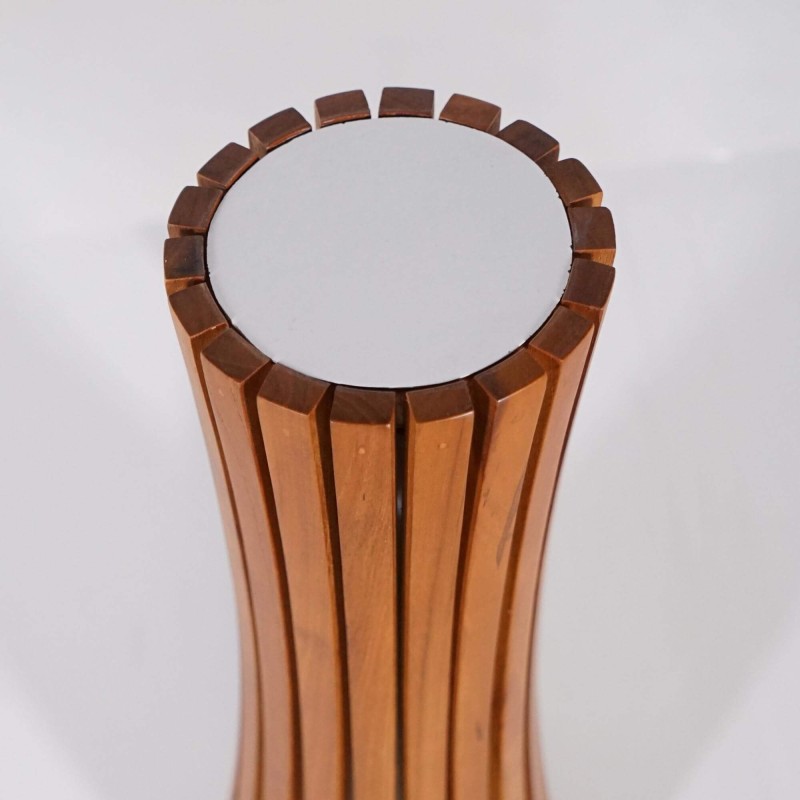 Lampe extérieur en bois de teck H52 cm - Liven