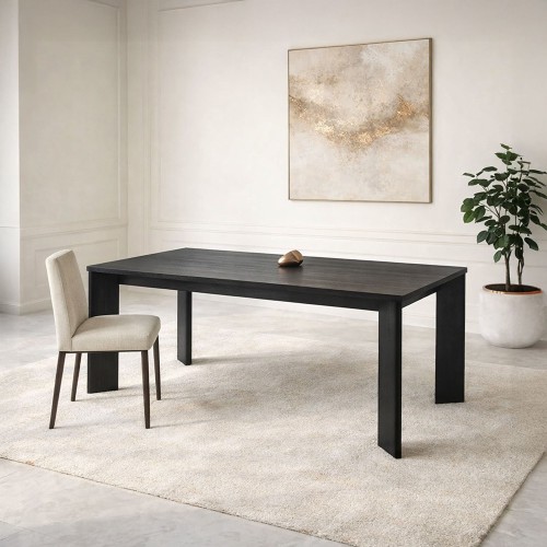 Table à manger en bois massif - Selena