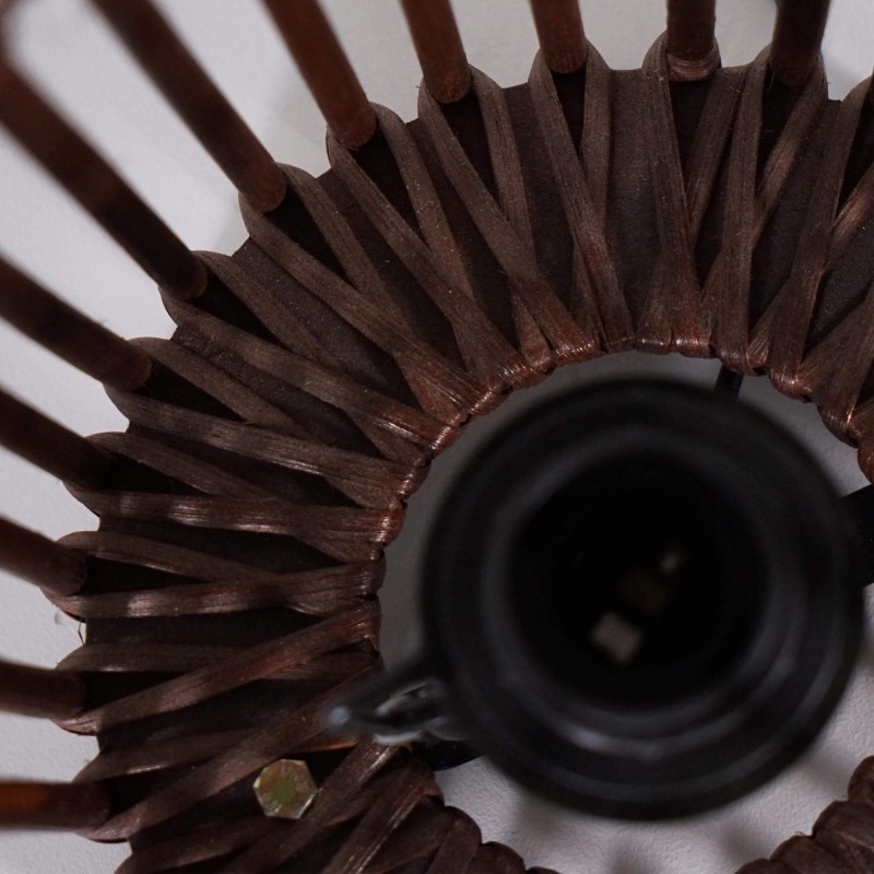 Lampe de table en rotin naturel - Rihu