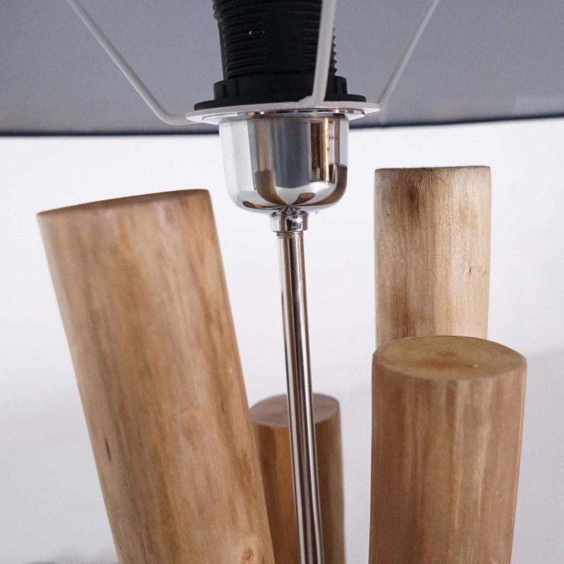 Lampe de chevet en bois design - Petrea