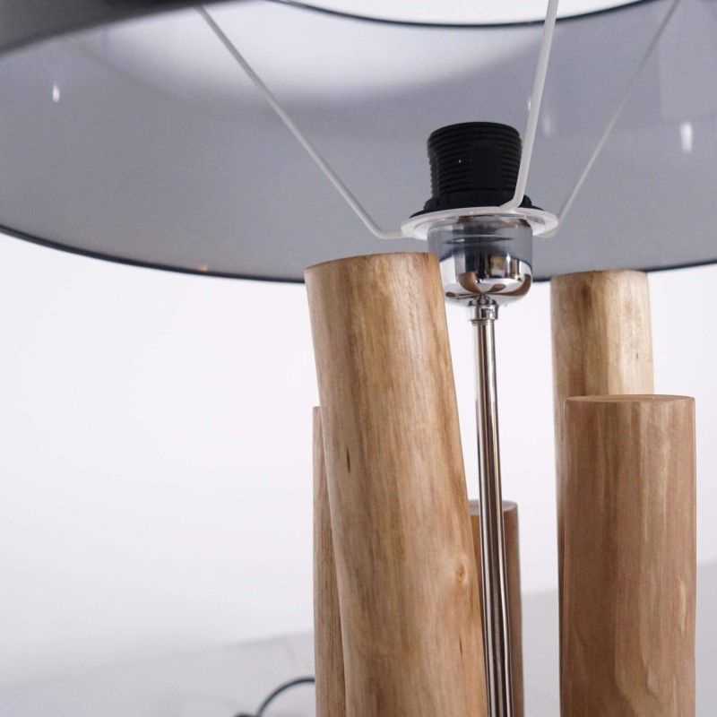 Lampe de chevet en bois design - Petrea