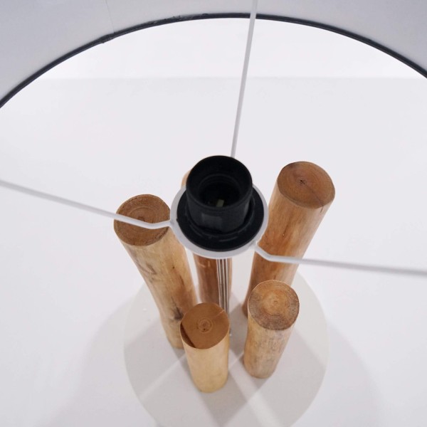 Lampe de chevet en bois design - Petrea