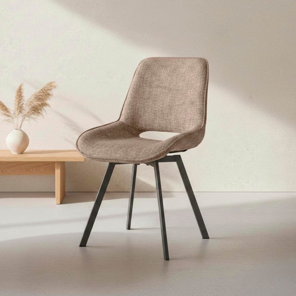 Fauteuil pivotant design pour salle à manger - Dune