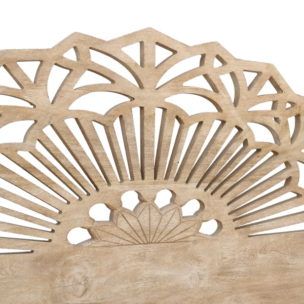 Tête de lit en bois sculpté 160 cm - Solara
